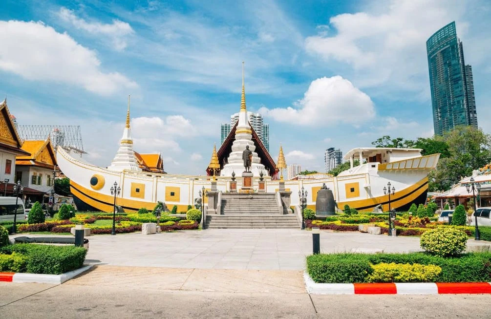 Tour Hà Nội Thái Lan Bangkok Pattaya trải nghiệm du thuyền sông Chao Phraya cùng Goby Trip