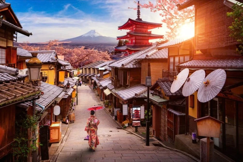 Tour Nhật Bản Tokyo Núi Phú Sĩ Shirakawago Nagoya