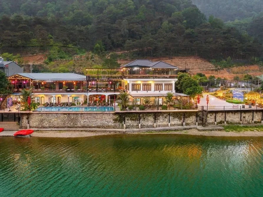 Villa Sóc Sơn - Toàn cảnh Villa Sóc Sơn Hồ Đồng Đò khu nghỉ dưỡng rộng lớn giữa thiên nhiên - Goby Trip.vn