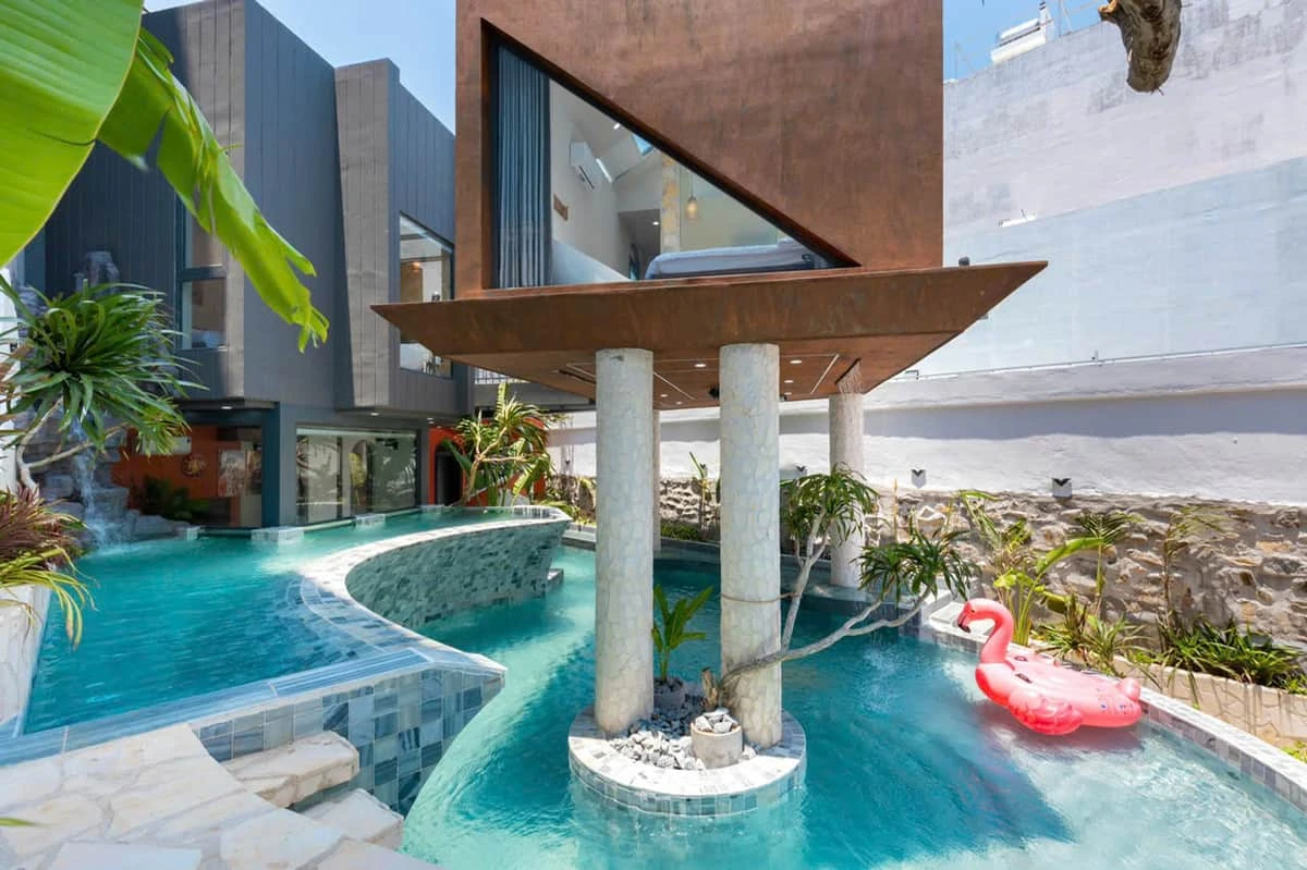 Villa Vũng Tàu 5 phòng ngủ hồ bơi Bali Goby Trip