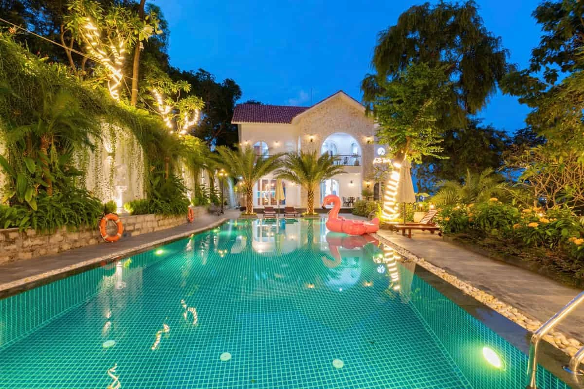 Villa Vũng Tàu phong cách Địa Trung Hải view biển Goby Trip