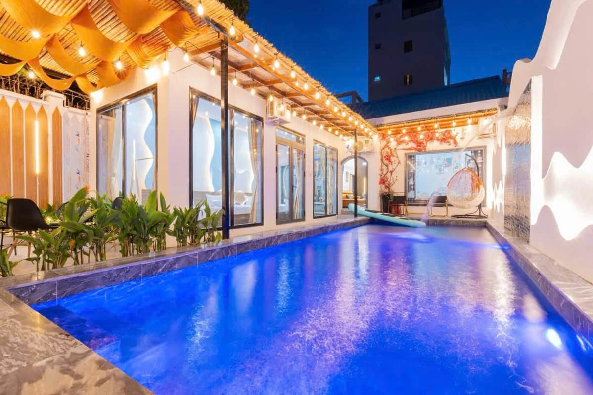 Villa Vũng Tàu Địa Trung Hải gần biển Thùy Vân Goby Trip